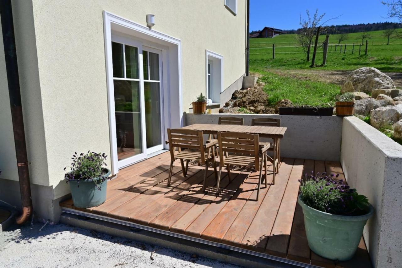 Luxusappartement Zell am Moos Buitenkant foto